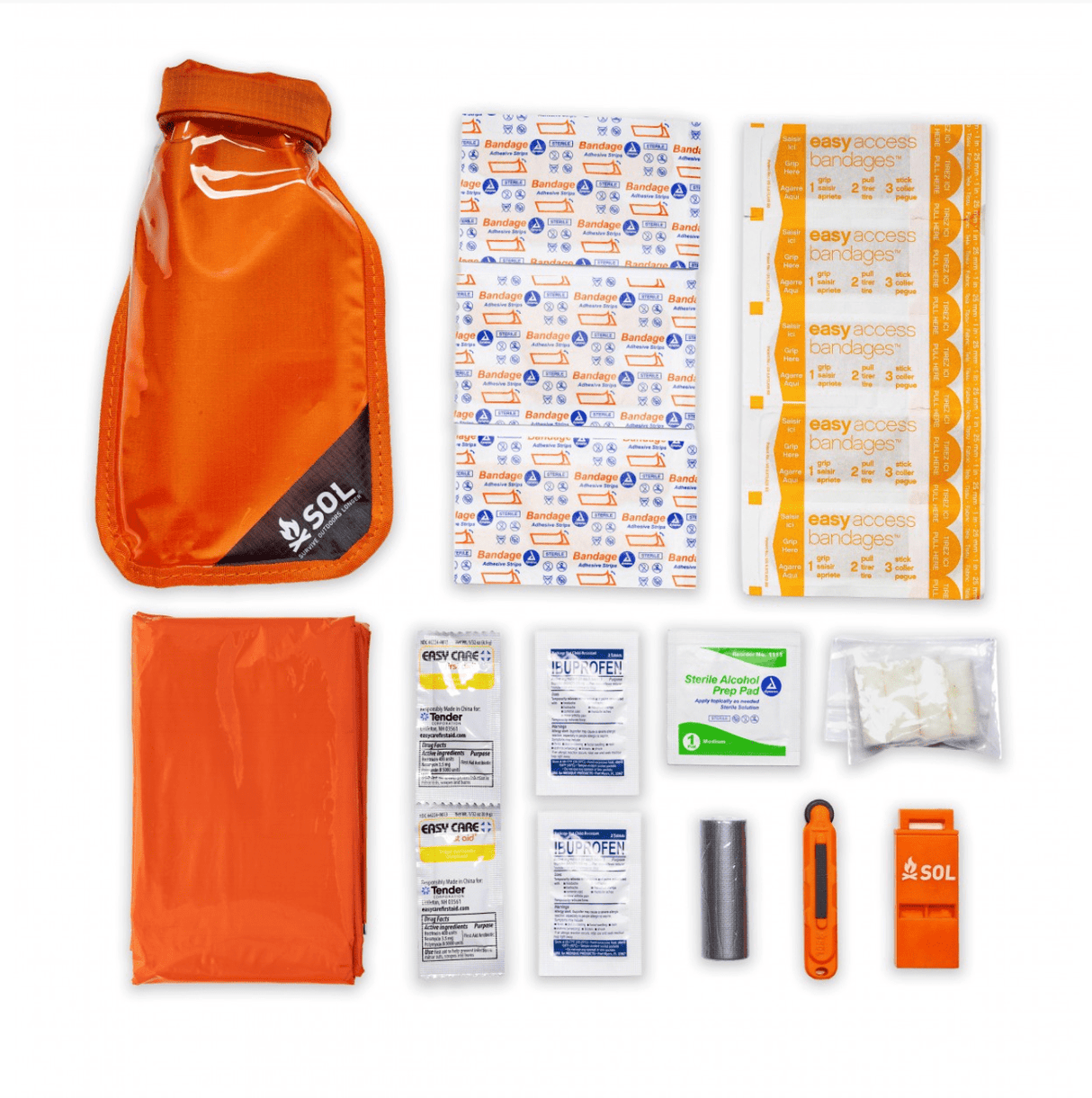 Survive Outdoors Longer Medical Survival Kit In Dry Bag