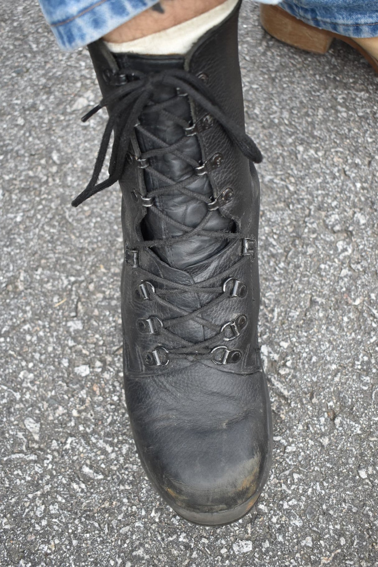 Swiss Military Black Para Boots - Grade 1