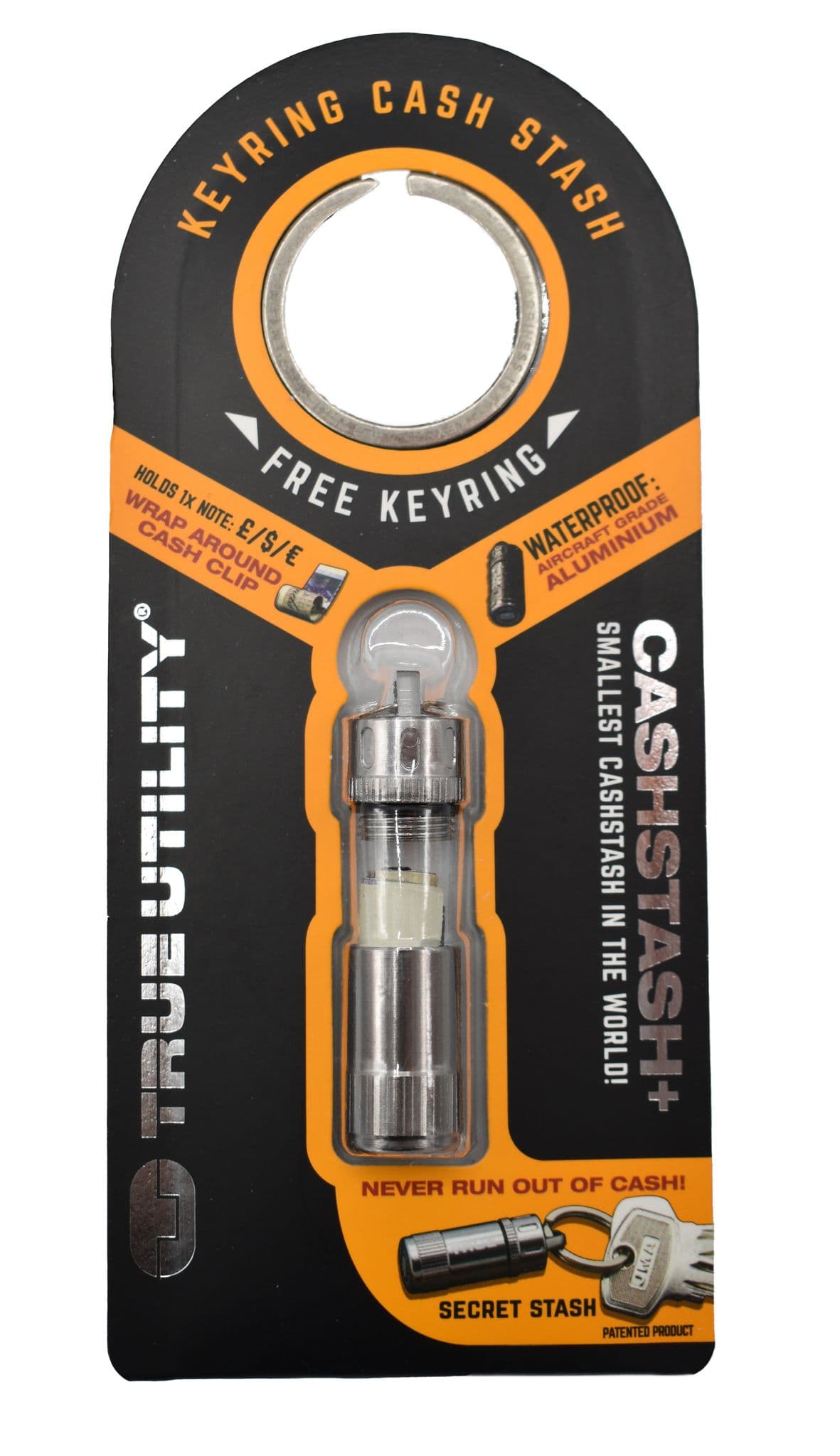 True Utility Cashstash+ Keyring