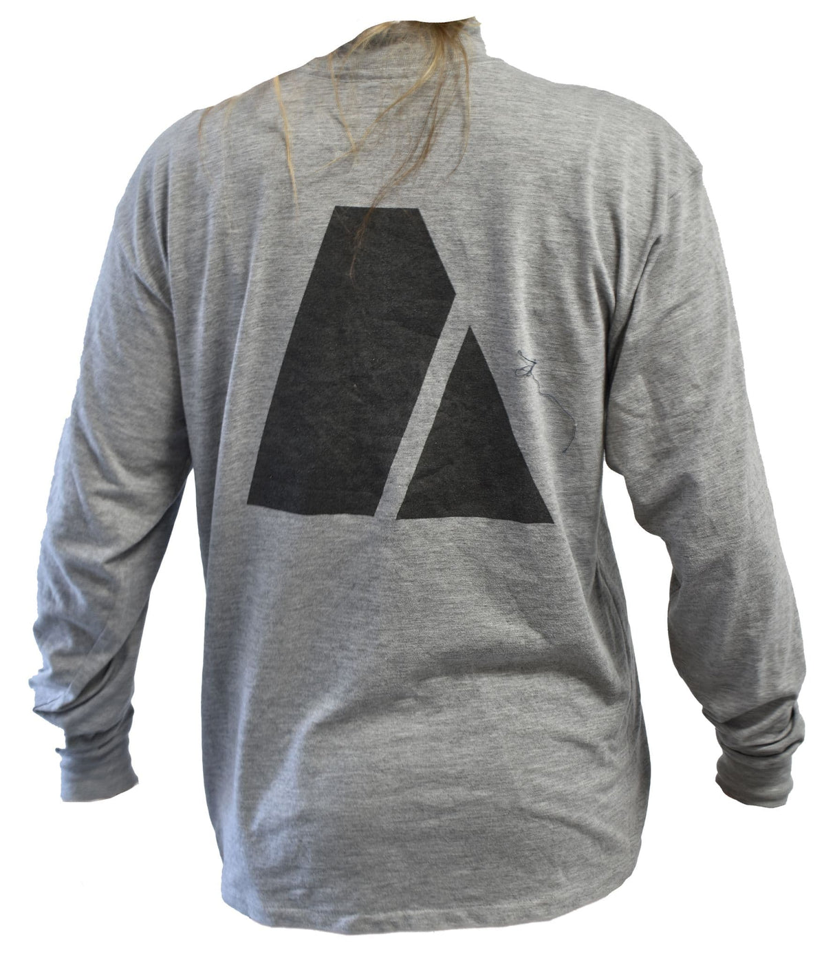 US Army Grey Long Sleeve Fitness T-Shirt