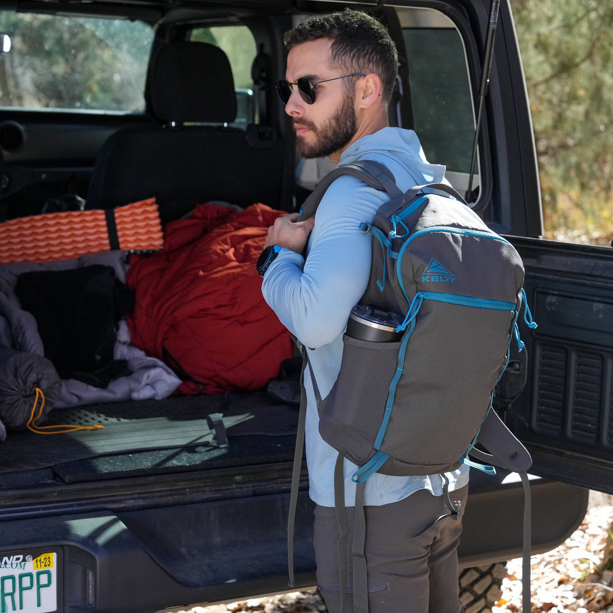 Kelty Asher 18L Backpack Bag - Stormy Blue