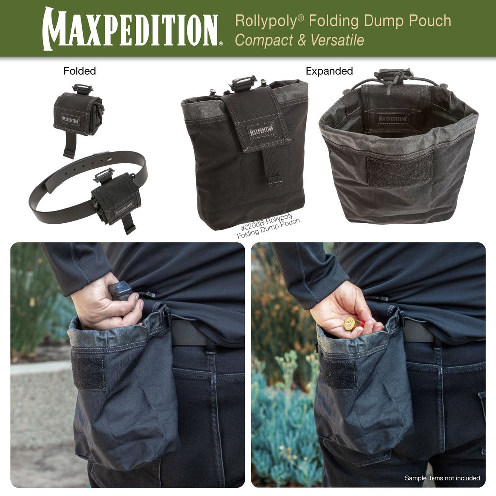 Maxpedition ROLLYPOLY Foliage Green Folding Dump Pouch