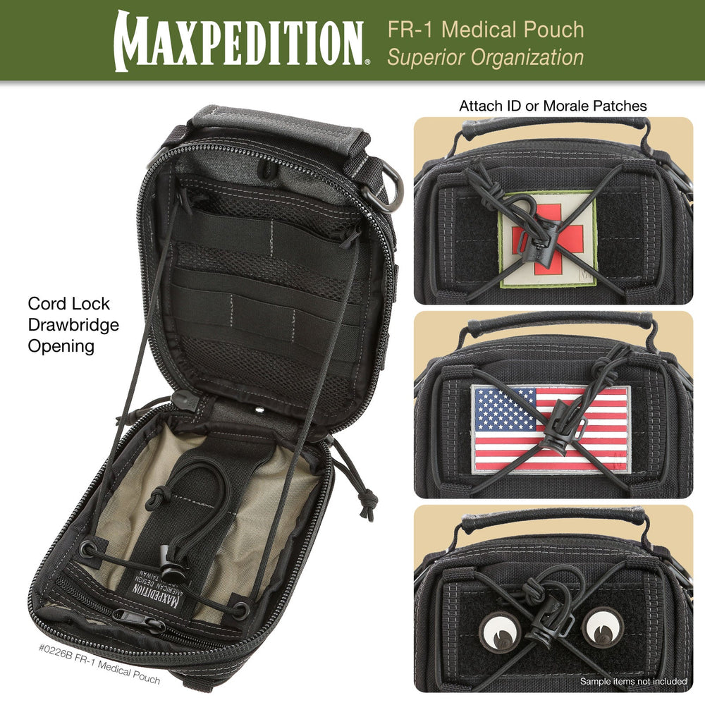 Maxpedition FR-1 Combat Wolf Grey Medical Pouch