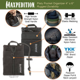 Maxpedition Platy Wolf Grey Pocket Organiser 4" x 6"