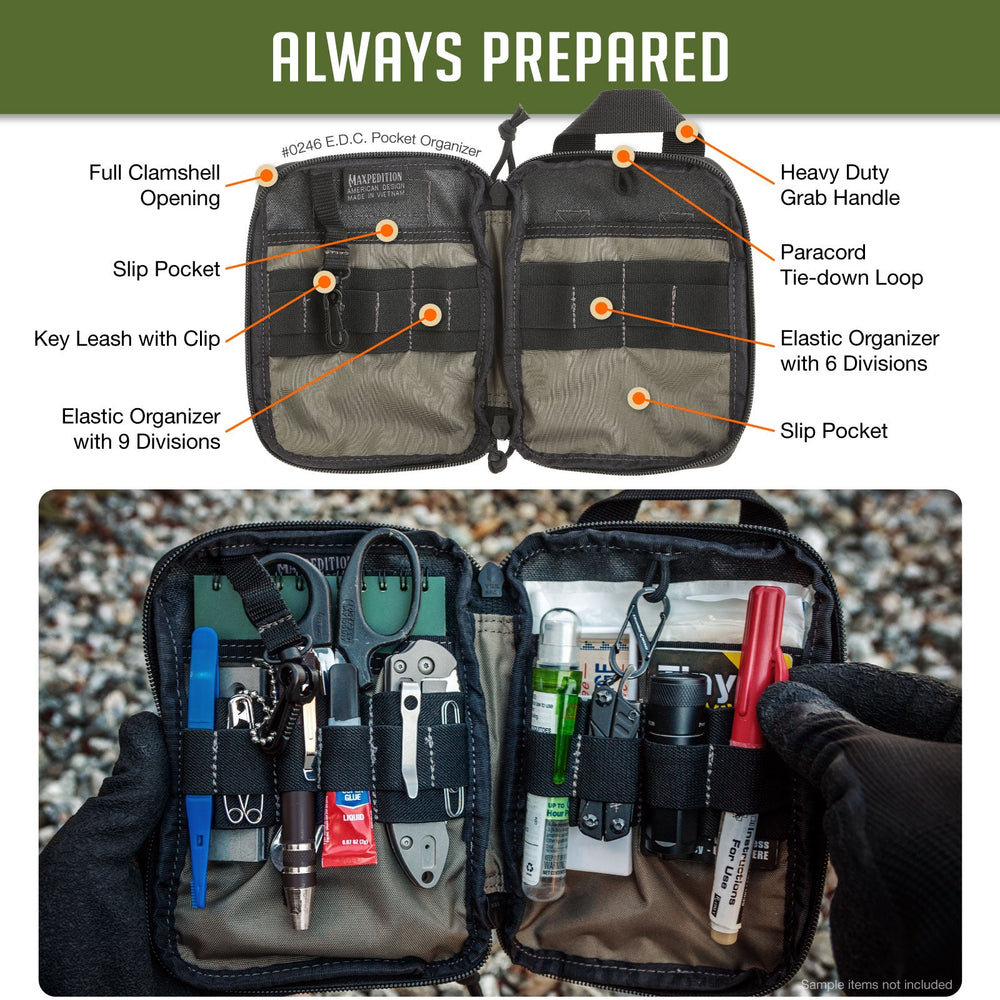 Maxpedition E.D.C. OD Green Pocket Organiser