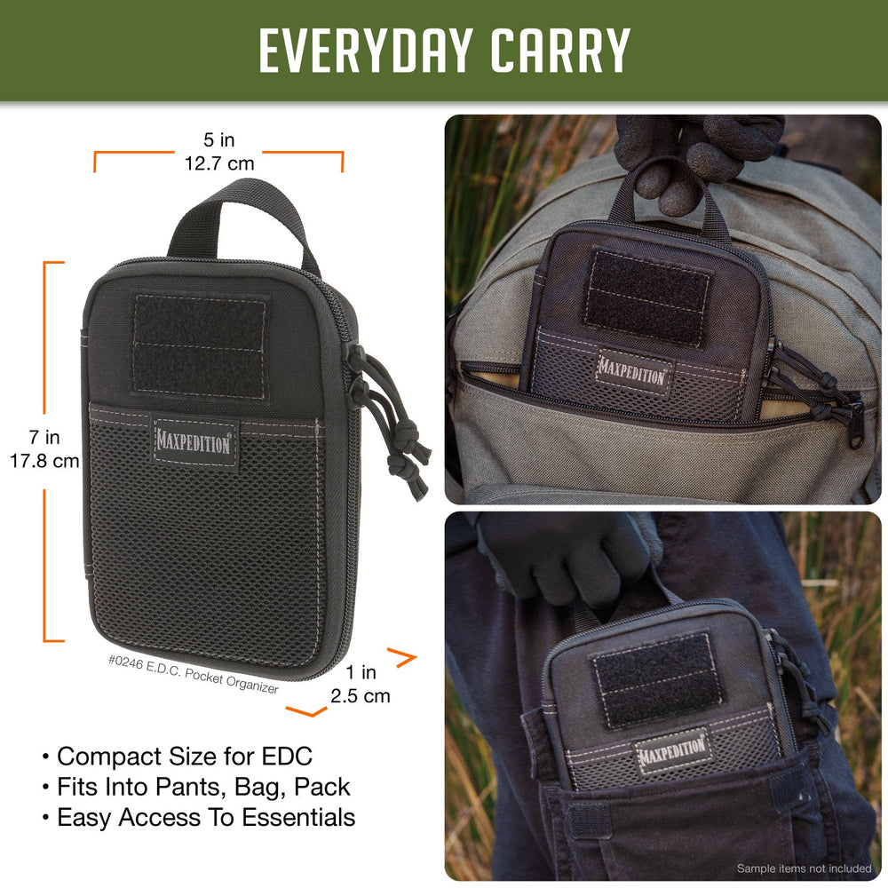 Maxpedition E.D.C. Wolf Grey Pocket Organiser