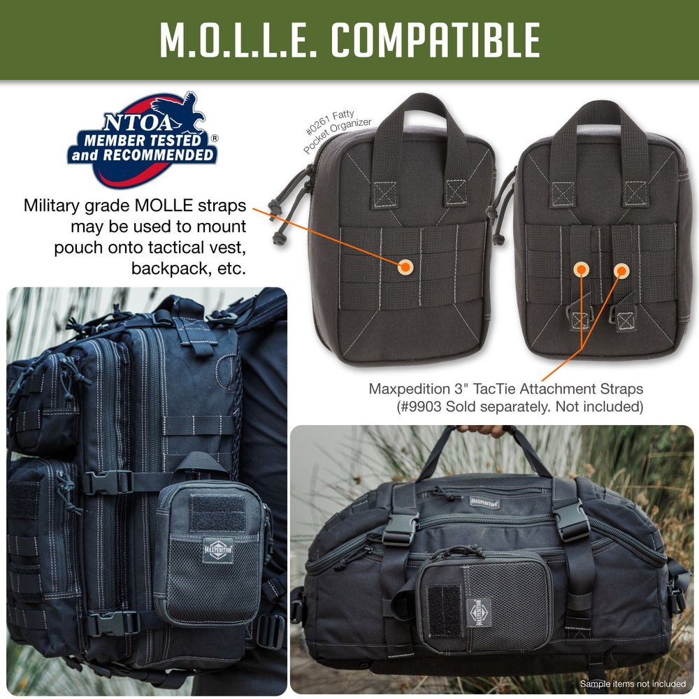 Maxpedition Fatty Khaki Pocket Organiser