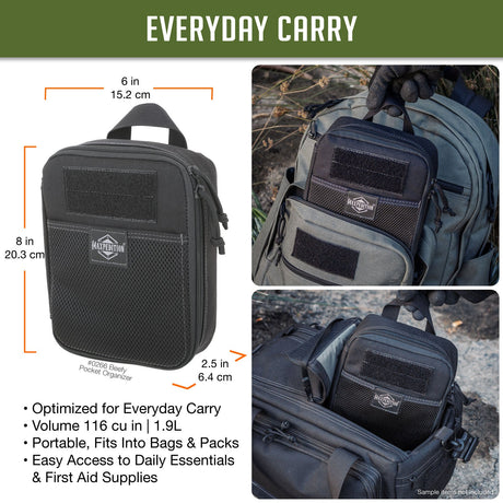 Maxpedition BEEFY OD Green Pocket Organiser