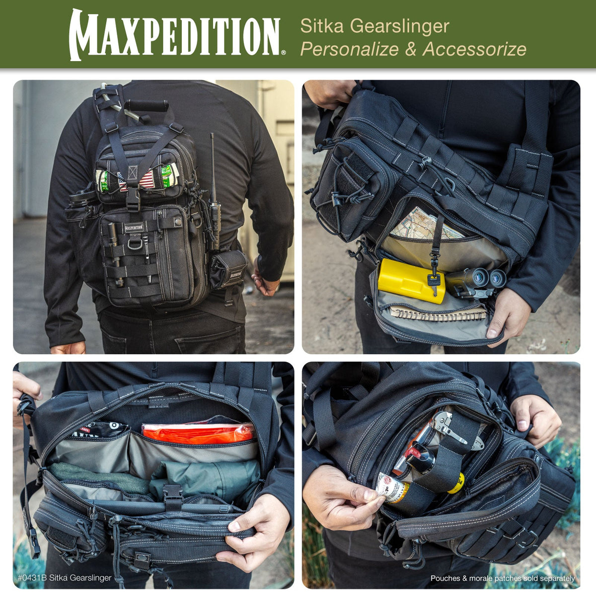 Maxpedition Sitka Wolf Grey Gearslinger