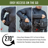Maxpedition Noatak Black Gearslinger