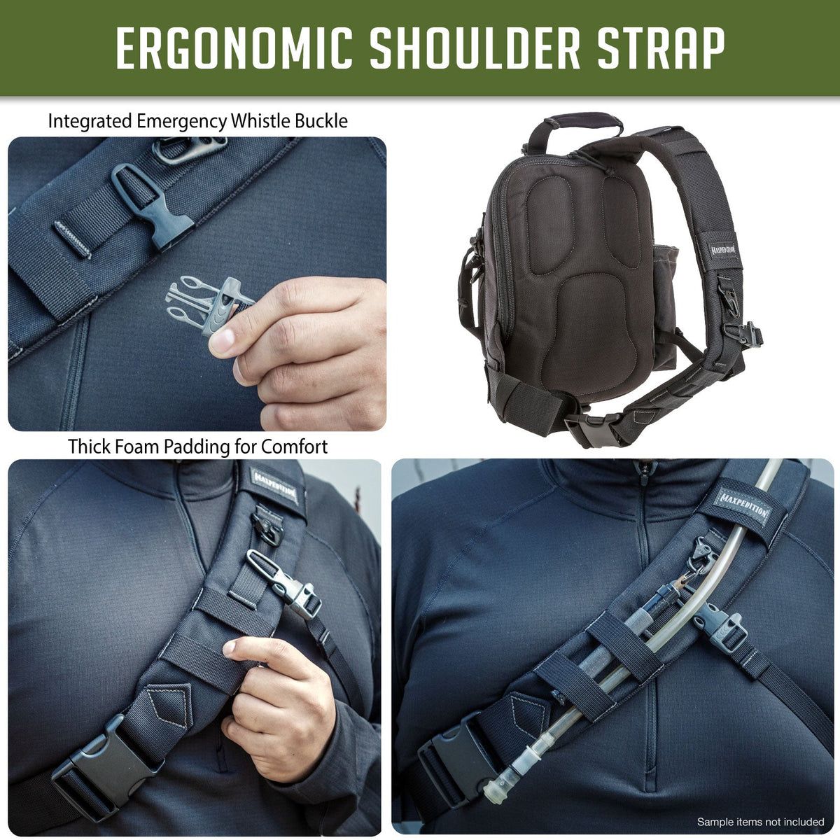 Maxpedition Noatak Black Gearslinger