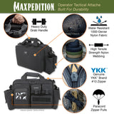 Maxpedition Operator Black Tactical Attache