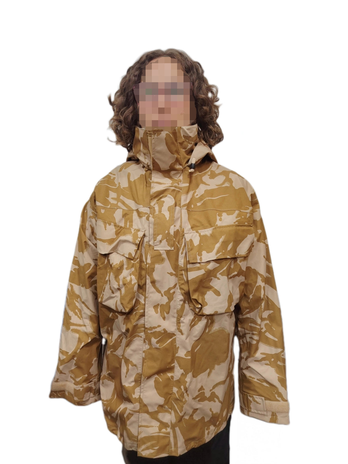 British Military Desert DPM MVP Gore Tex Lightweight Waterproof Jacket