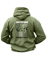 Kombat UK Spitfire Hoodie - Olive Green