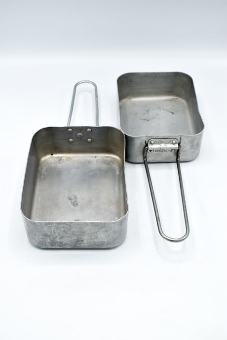 2 x Aluminium Mess Tins