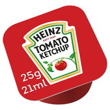 100 x 25g Heinz Tomato Ketchup - Bulk Food Ration Storage