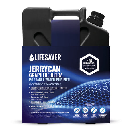 LifeSaver Jerrycan Graphene:Ultra - Advanced PFAS & Heavy Metal Filter