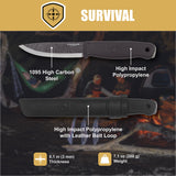Condor Terrasaur Fixed Blade Knife Black