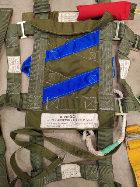 British Military Irvin GC Strap Assembly C.S.P.E.P. Mk3