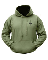 Kombat UK Royal Marines Commando Hoodie - Olive Green