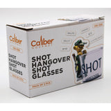 Caliber Gourmet Hangover Shot Glass Set