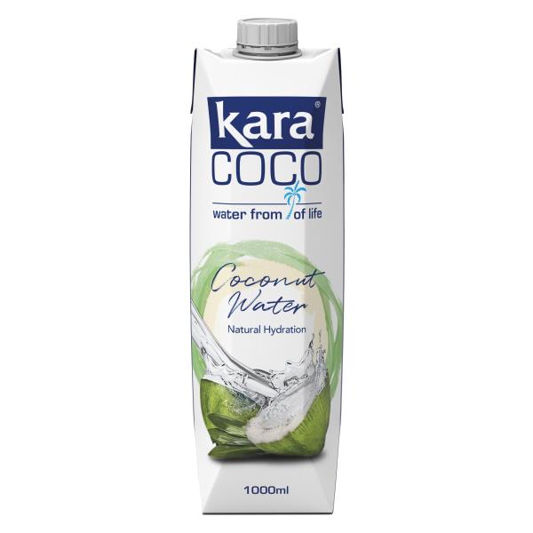 Case of 6 Kara Coconut Water 1 Litre