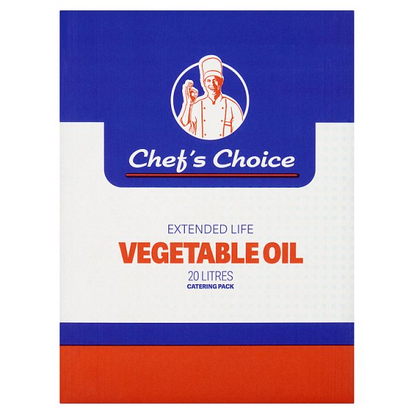 Chef's Choice Vegetable Oil 20 Litre - Bulk Food Ration Storage