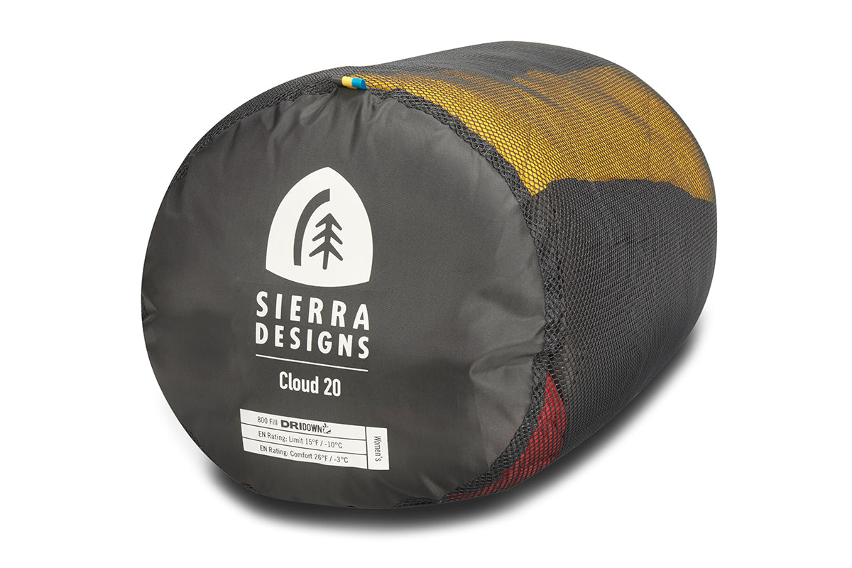 Sierra Designs Cloud 20 Womens 800 Dridown Sleeping Bag