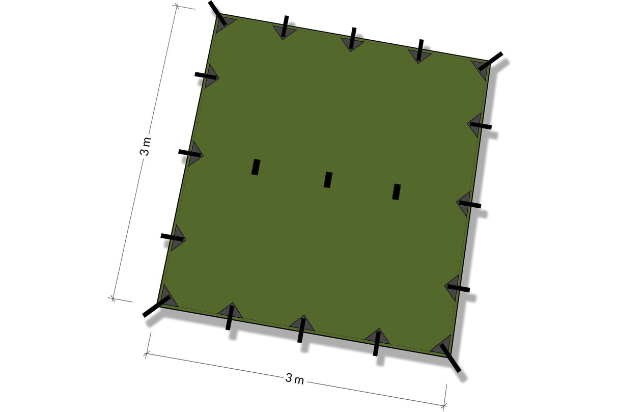 DD Hammocks Tarp 3x3m