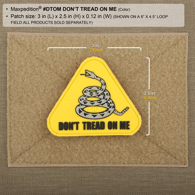 Maxpedition Don't Tread On Me Swat Patch