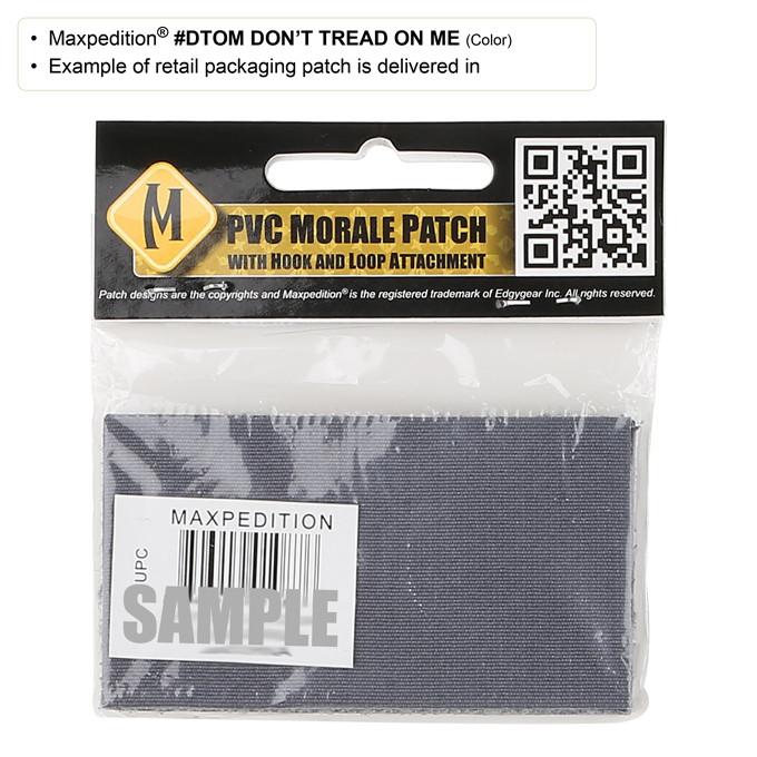 Maxpedition Don't Tread On Me Swat Patch