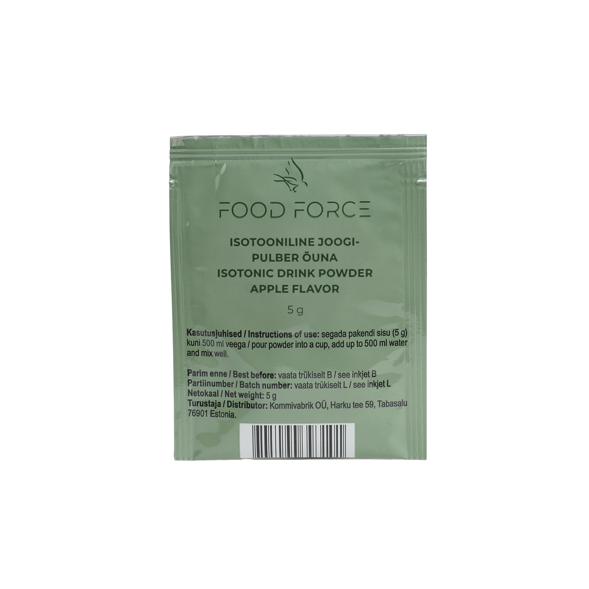 Food Force Drink Powder Apple 5g