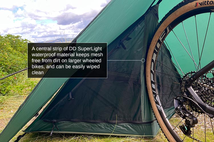 DD Hammocks SuperLight - Bikepacker Mesh Tent