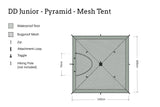 DD Hammocks - Pyramid Mesh Tent - Kids
