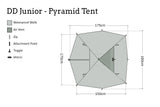 DD Hammocks - Pyramid Tent (SuperLight) - Kids