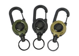 Kombat UK Heavy Duty Retractable Carabiner - Coyote