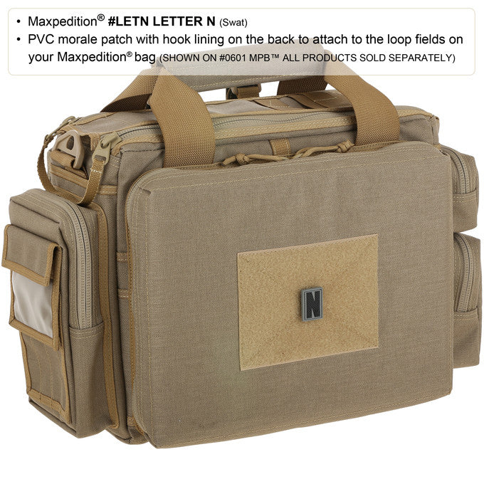 Maxpedition Letter N Swat Patch