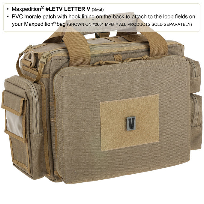 Maxpedition Letter V Swat Patch