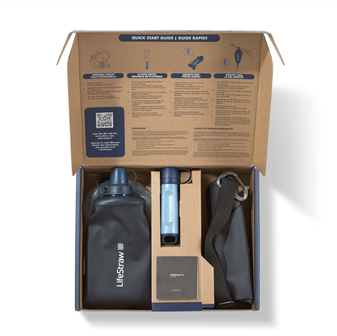 LifeStraw LifeStraw Peak Series 3 in 1 KIT - Mountain Blue