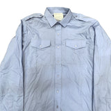 British Military Men's Blue Work Shirt
