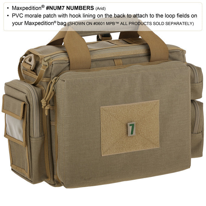 Maxpedition Number 7 Arid Patch