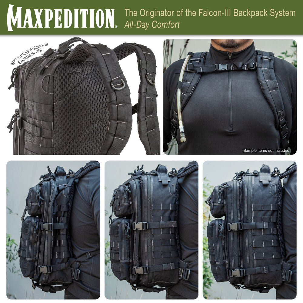 Maxpedition Falcon-III Khaki Backpack