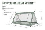 DD Hammocks SuperLight - A-Frame - Mesh Tent