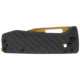 SOG Ultra XR Carbon Gold Folding Knife