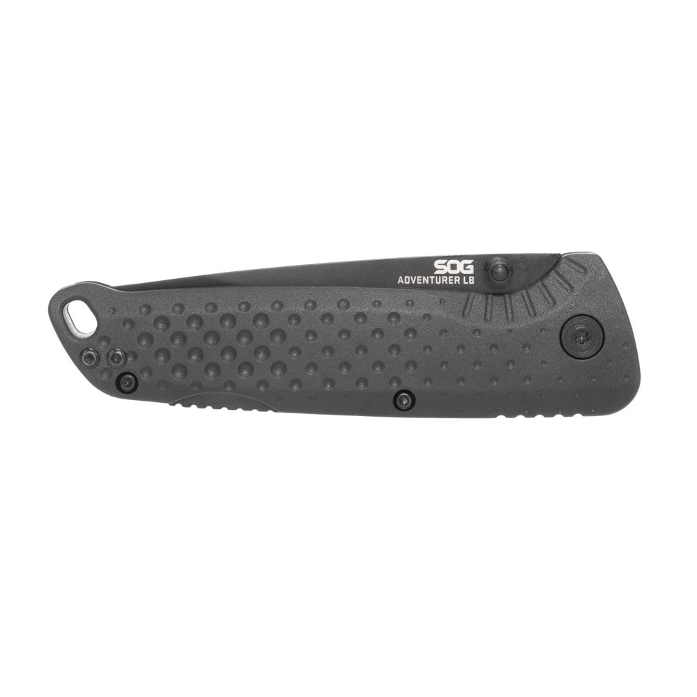 SOG Adventurer LB Black Folding Knife Blackout
