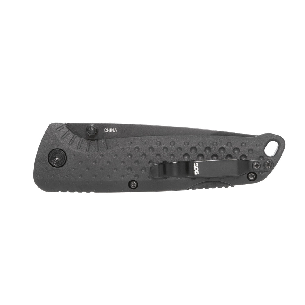 SOG Adventurer LB Black Folding Knife Blackout