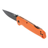 SOG Adventurer LB Black Folding Knife Blaze Orange