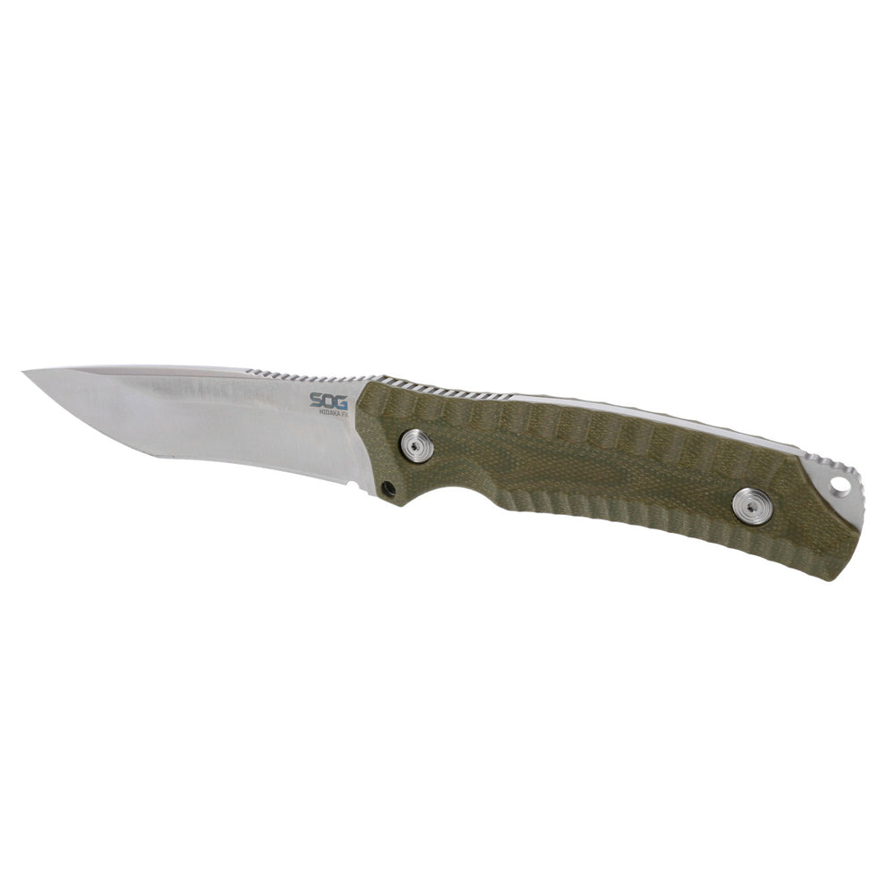 SOG Hidaka FX 3V Green Fixed Blade