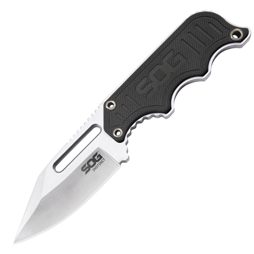 SOG Instinct Satin G10 Fixed Blade