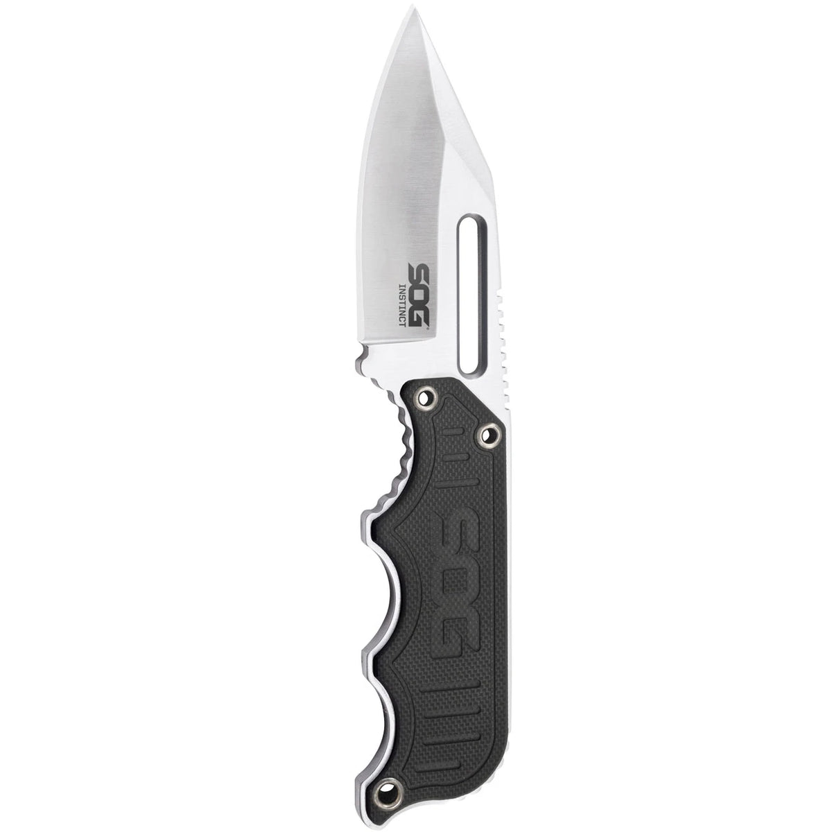 SOG Instinct Satin G10 Fixed Blade